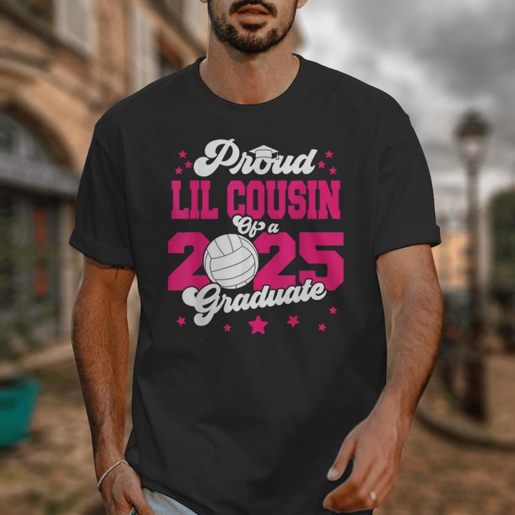 Lil Cousin Of a 2025 Graduate Prom Graduation 25 VolleyBall Unisex T-Shirt