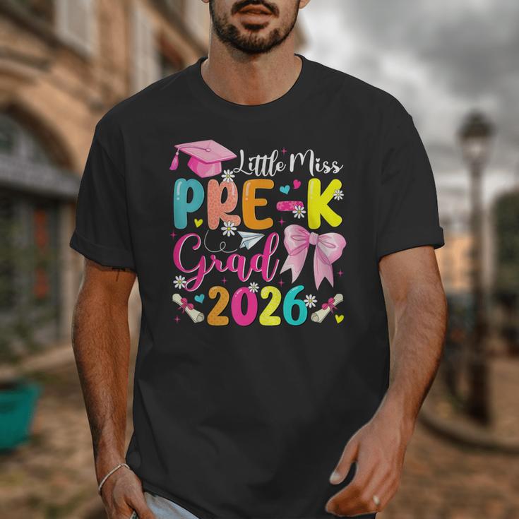 Little Miss Pre-K Grad 2026 Preschool Graduation Kids Girls Unisex T-Shirt