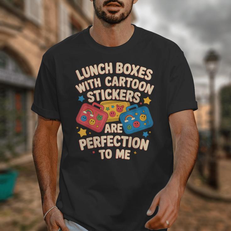 Lunch Boxes With Stickers Lunch Box Nostalgia Retro Unisex T-Shirt Lunch Boxes With Stickers Lunch Box Nostalgia Retro Unisex T-Shirt