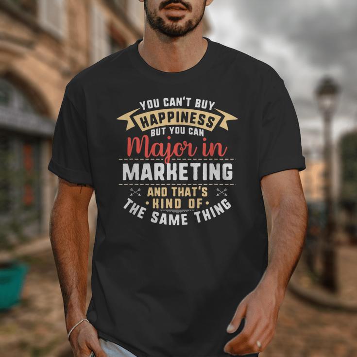 Marketing Major Student Shirt Graduation College Unisex T-Shirt