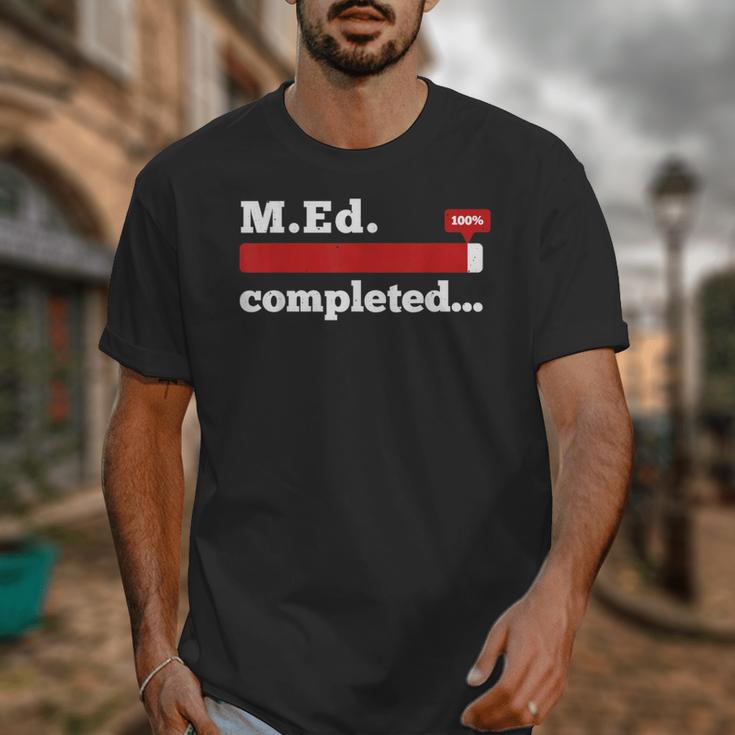 Master Of Education Completed Teacher Master Graduation For Men Women Unisex T-Shirt