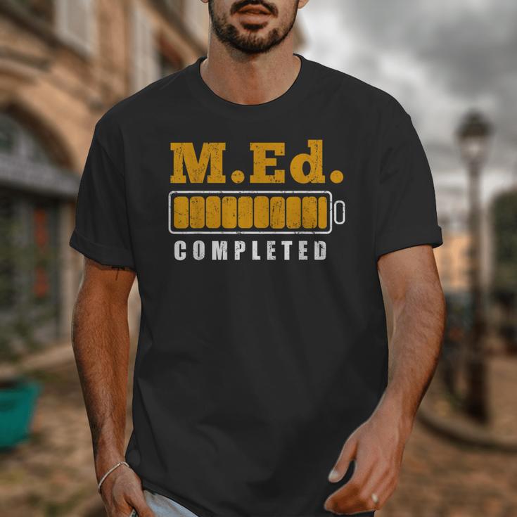 Master Graduation Completed Master Of Education Teacher Men Women Unisex T-Shirt
