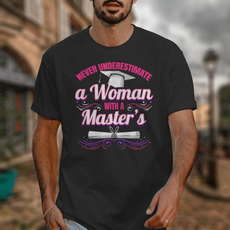 Master University Degree Master Graduation Party Girl Unisex T-Shirt