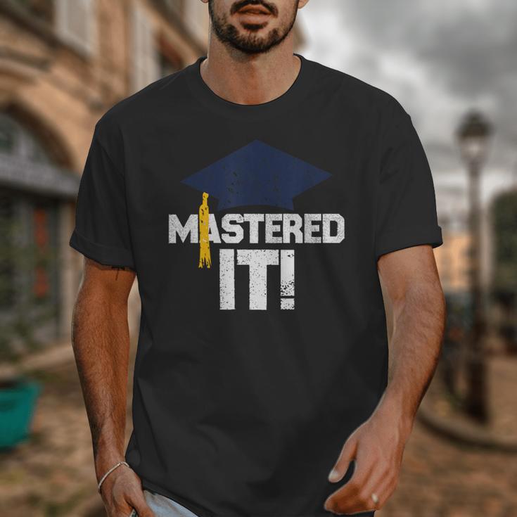 Mastered ItShirt Graduation Men Graduate Unisex T-Shirt