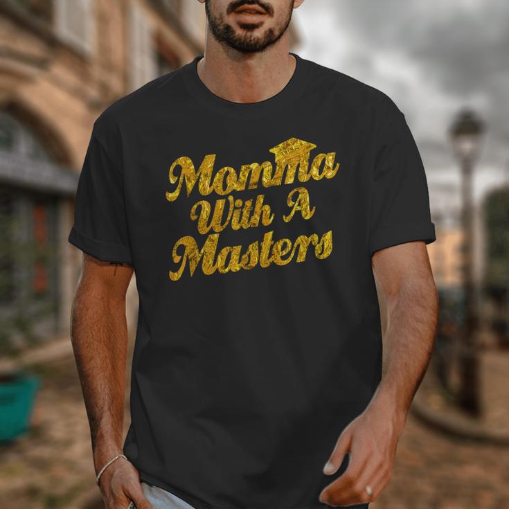 Masters Degree Graduation For Mom Wife Social Work MBA Unisex T-Shirt