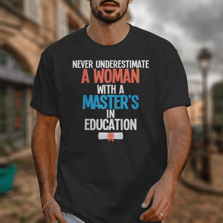Masters In Education Degree Graduation Women MeD Unisex T-Shirt