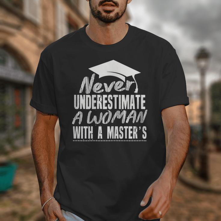 Master's Graduation Shirt For Women With Masters Degree Unisex T-Shirt