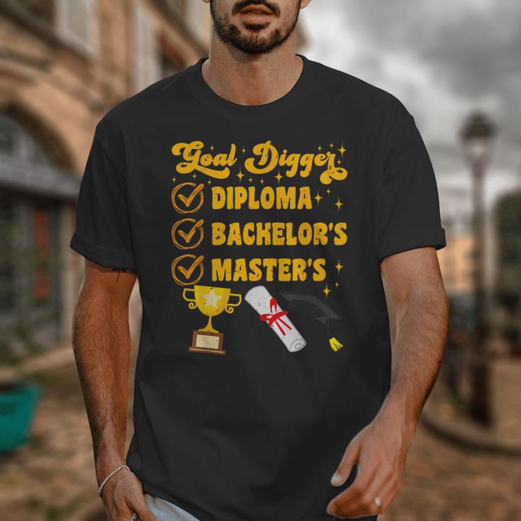 Master's Thesis Passed Goal Digger Master's Graduation Unisex T-Shirt