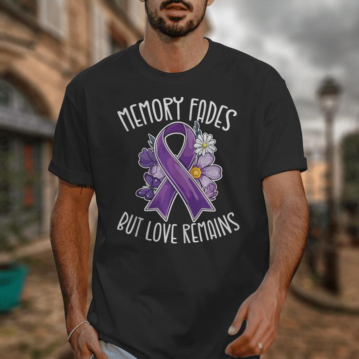 Memory Fades But Love Remains Dementia Awareness Unisex T-Shirt