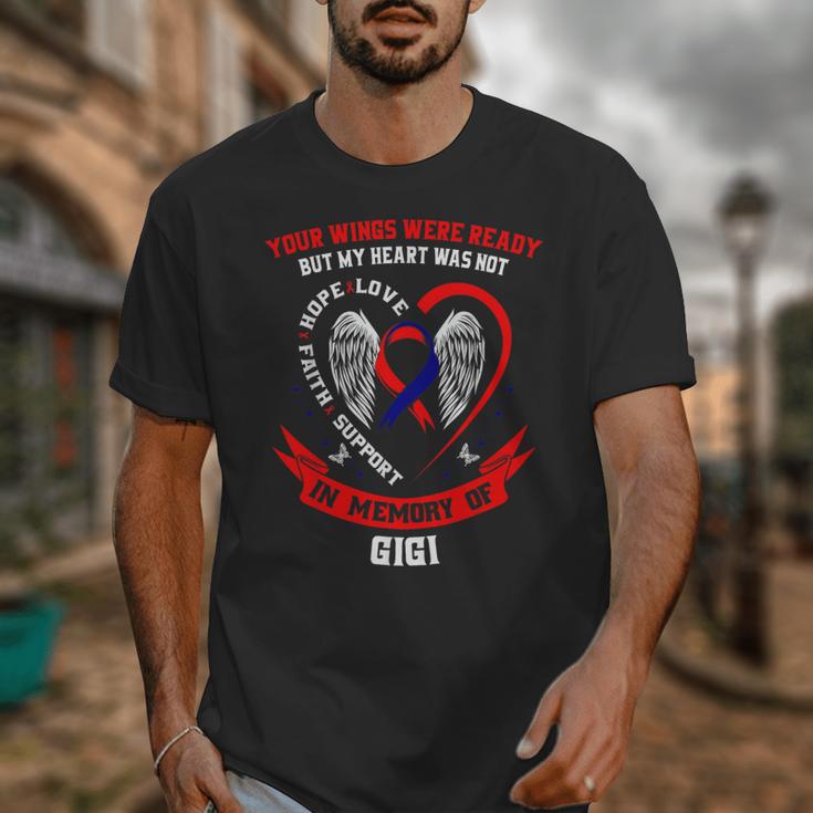 In Memory Of Gigi CHD Heart Disease Awareness Memorial Unisex T-Shirt In Memory Of Gigi CHD Heart Disease Awareness Memorial Unisex T-Shirt