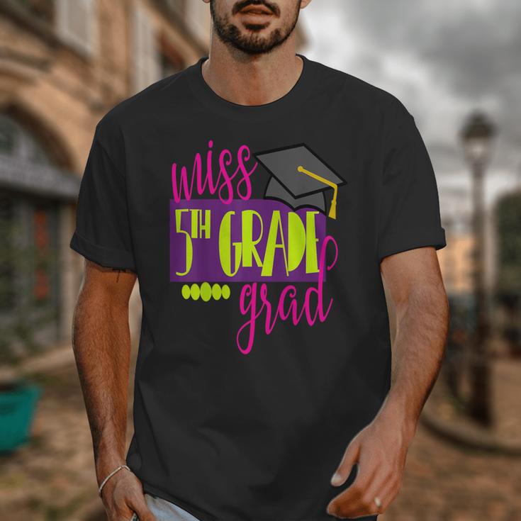 Miss 5th Grade Shirt 5 Grad Kids Girl Graduation School Unisex T-Shirt