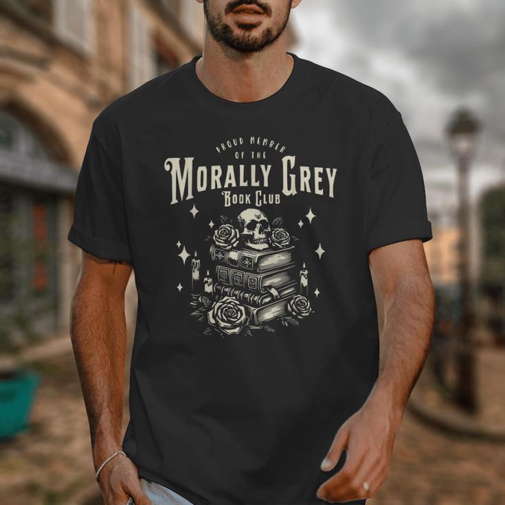 Morally Grey Book Club Reading Shirt Bookish Bookworm Unisex T-Shirt