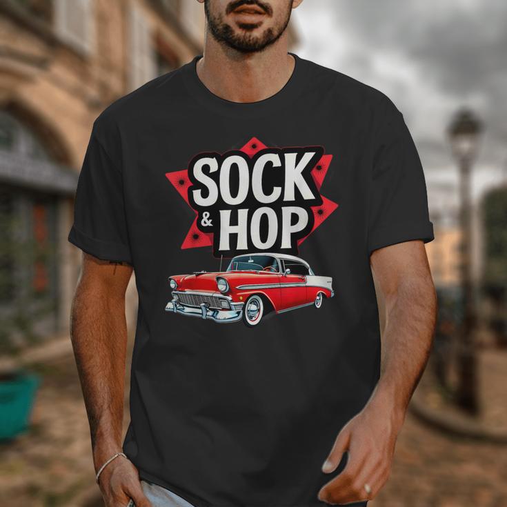 Nostalgia 1950s Sock Hop Dance Unisex T-Shirt