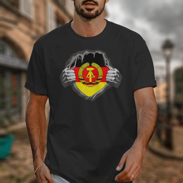 Nostalgia Chest Flag GDR Unisex T-Shirt
