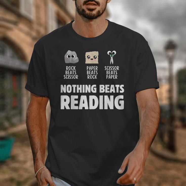 Nothing Beats Reading Librarian Book Bookworm Unisex T-Shirt Nothing Beats Reading Librarian Book Bookworm Unisex T-Shirt