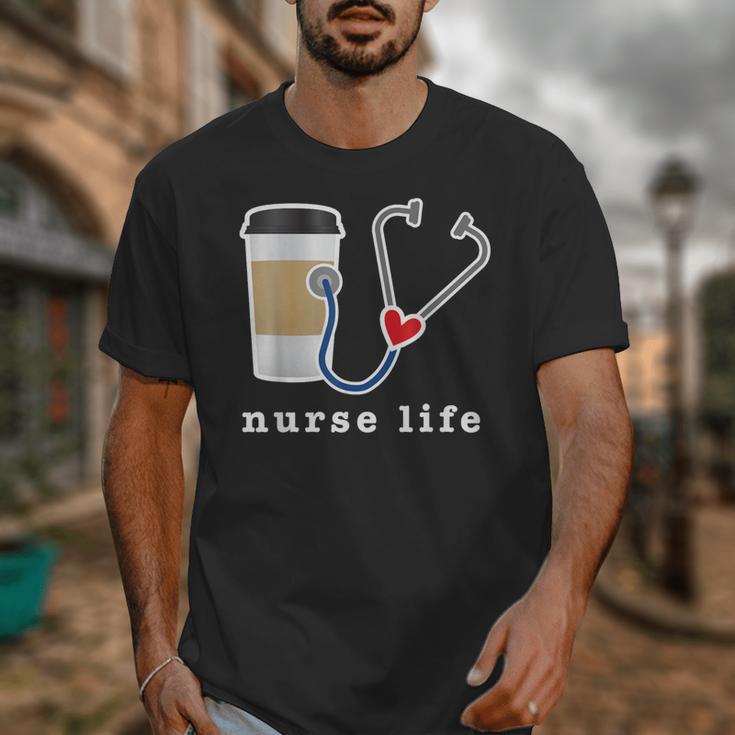 Nurse Life Graphic Nursing School Graduation Unisex T-Shirt
