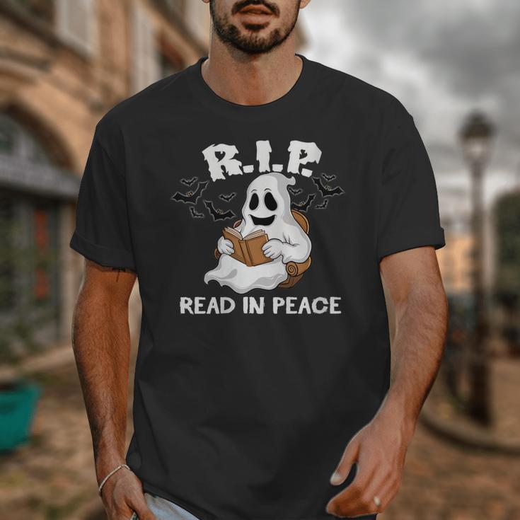 October Reading And Library Awareness Books And Boos Unisex T-Shirt