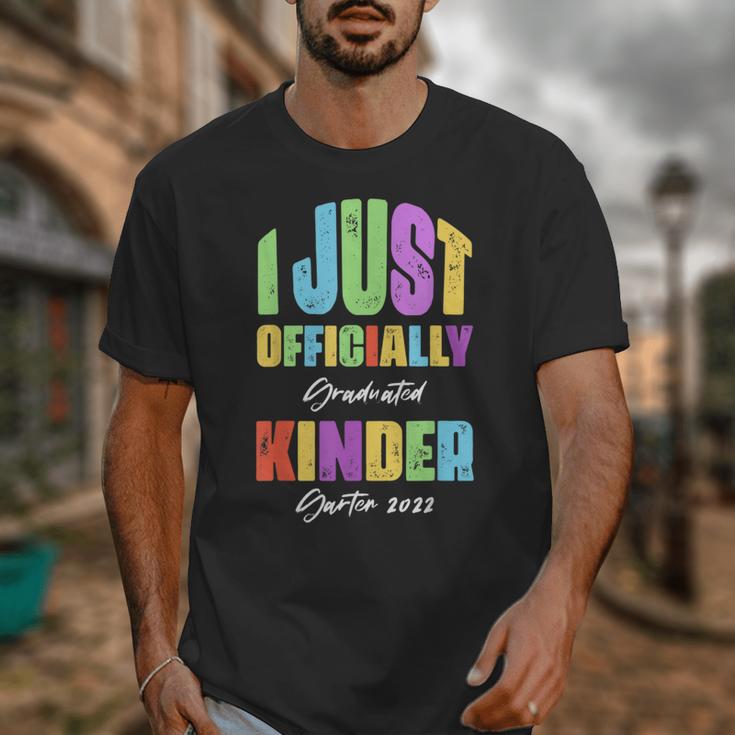 I Officially Graduated Kindergarten Graduation Class Of 2022 Unisex T-Shirt