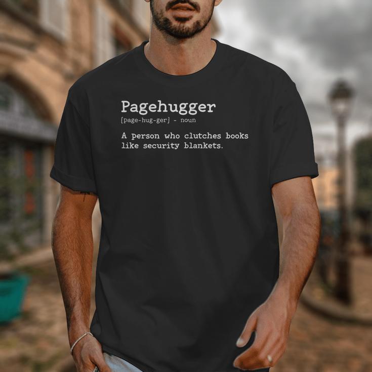 Pagehugger Definition Pun Book Lovers Literary Humor Unisex T-Shirt
