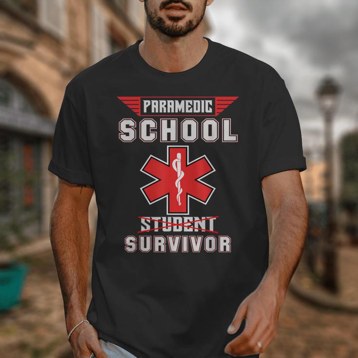 Paramedic School Graduation Shirt Survivor Unisex T-Shirt