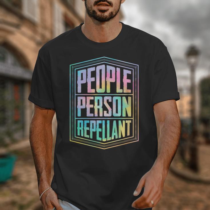 People Person Repellant Antisocial Introvert Unisex T-Shirt
