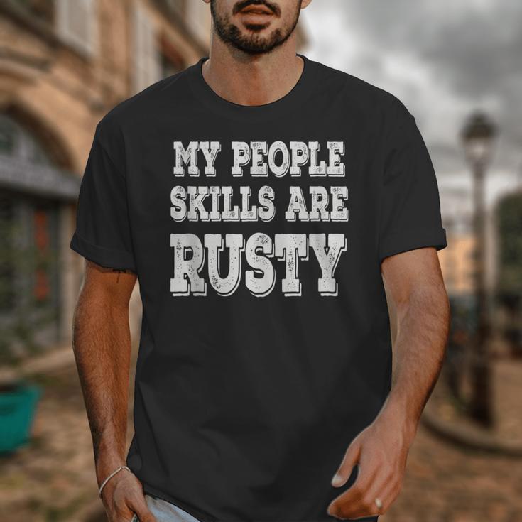 My People Skills Are Rusty Introvert SPN Moments Unisex T-Shirt My People Skills Are Rusty Introvert SPN Moments Unisex T-Shirt