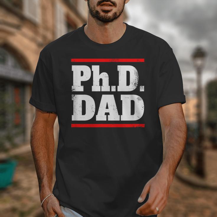 PHD DAD Shirt Doctorate Graduation Fathers Day Unisex T-Shirt