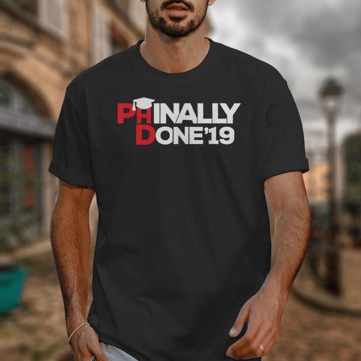 Phinally Done Graduation 2019 Phd Shirt Unisex T-Shirt