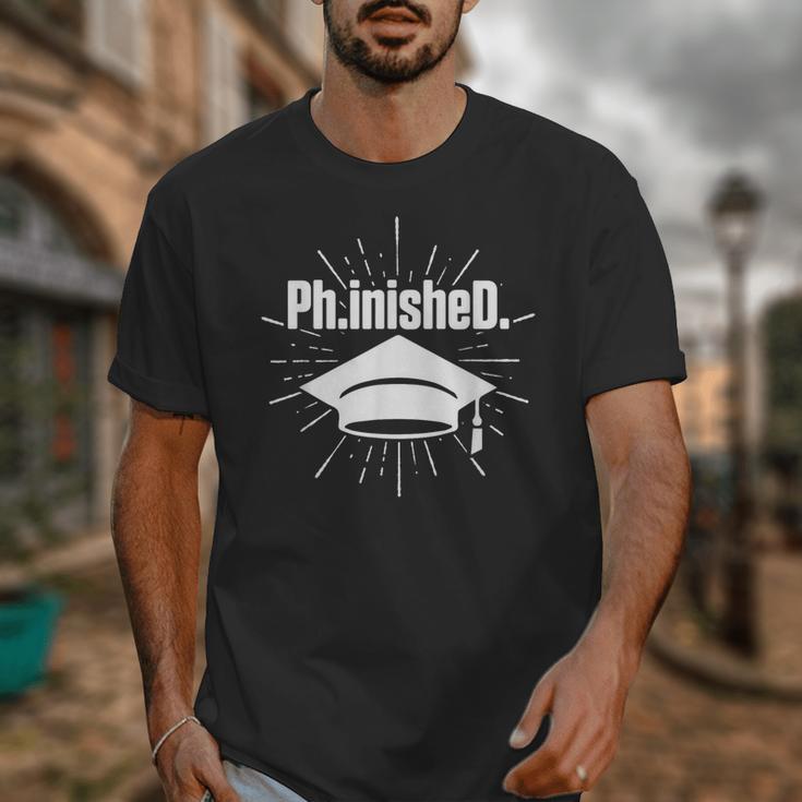 PhinisheD PhD Graduation Doctor Of Philosophy Unisex T-Shirt