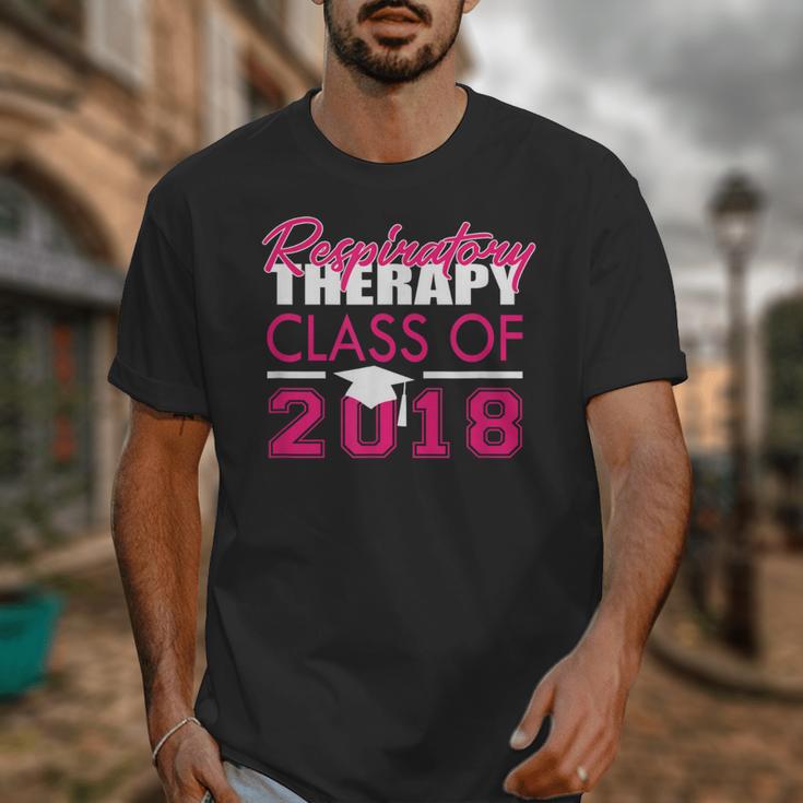 Pink Respiratory Therapist Class Of 2018 GraduationShirt Unisex T-Shirt