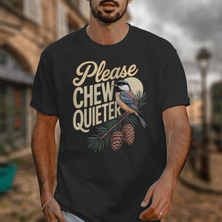 Please Chew Quieter Introverts Casual Everyday Unisex T-Shirt Please Chew Quieter Introverts Casual Everyday Unisex T-Shirt