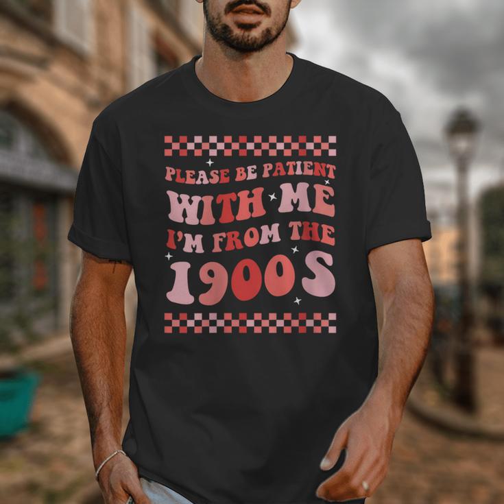 Please Be Patient With Me I'm From The 1900s Cute Boho Mom Unisex T-Shirt