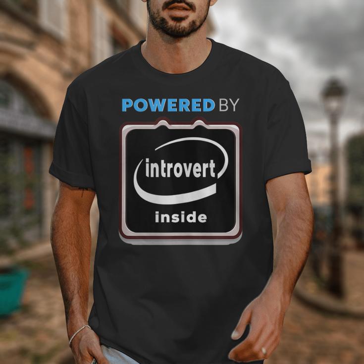 Powered By Introvert Inside Embrace Your Quiet Strength Unisex T-Shirt