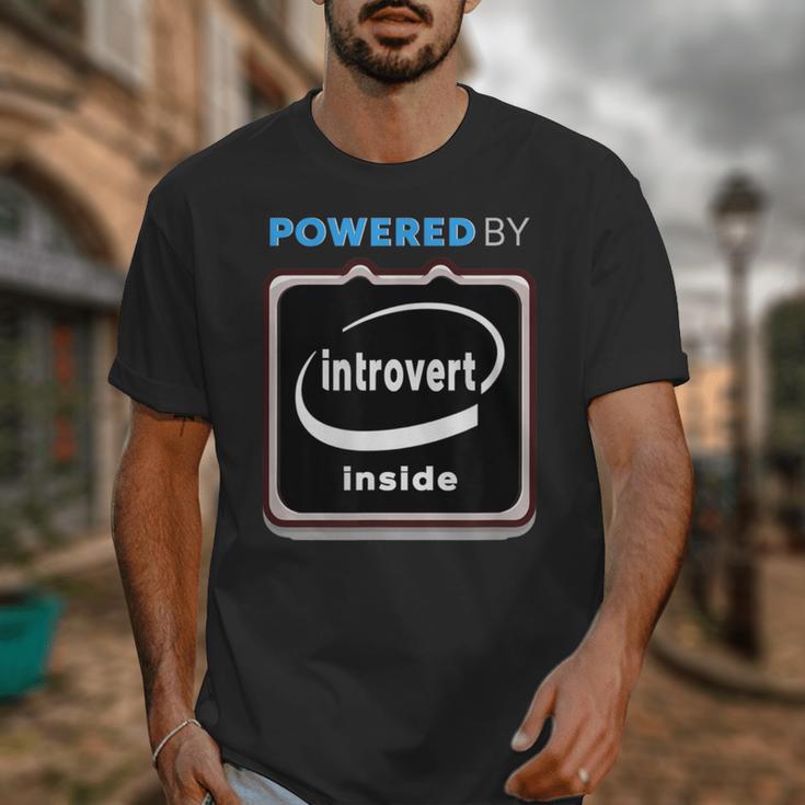 Powered By Introvert Inside Embrace Your Quiet Strength Unisex T-Shirt