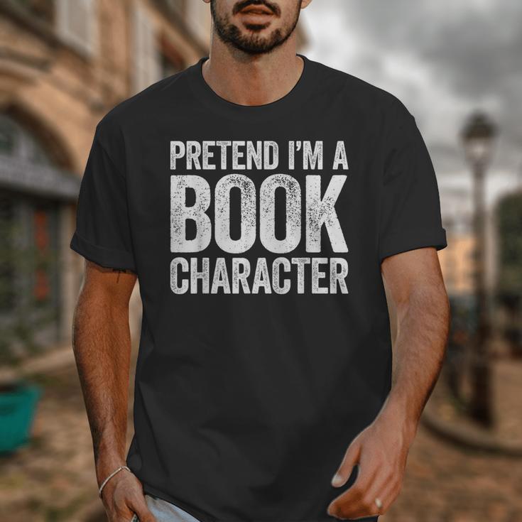 Pretend I'm A Book Character Shirt Adult Kids Costume Unisex T-Shirt Pretend I'm A Book Character Shirt Adult Kids Costume Unisex T-Shirt