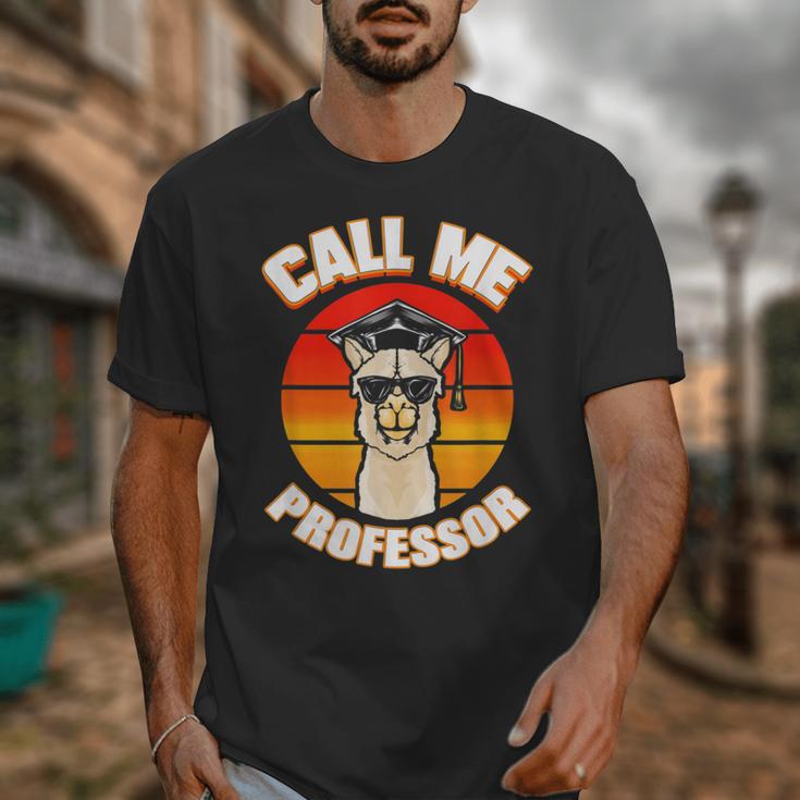 Professor Graduation For PhD Degree Doctor University Unisex T-Shirt