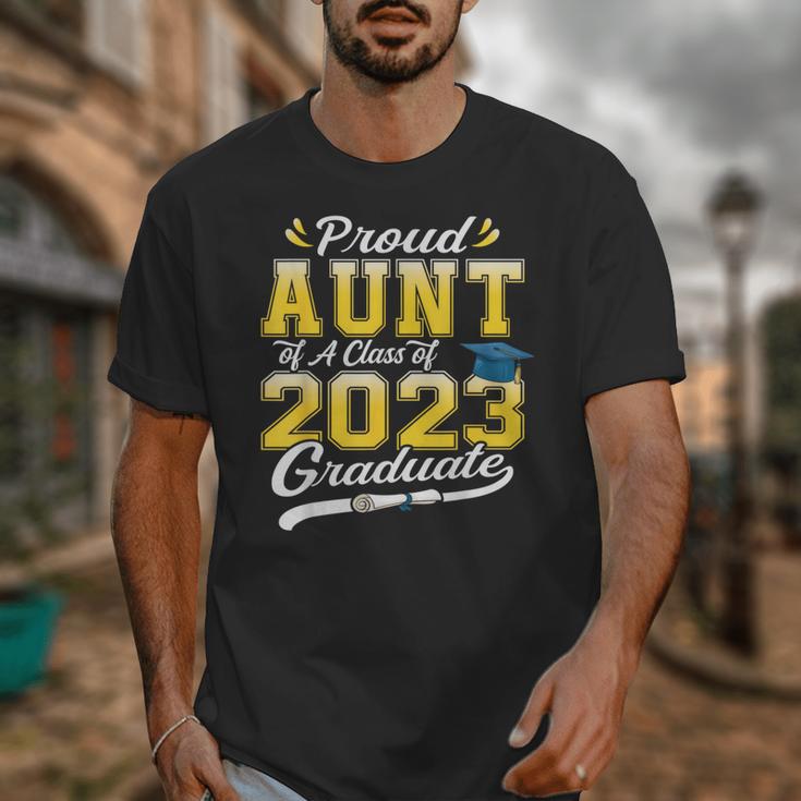 Proud Aunt Of a Class Of 2023 Graduate Senior Graduation Unisex T-Shirt