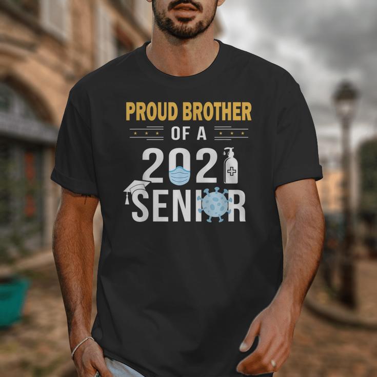 Proud Brother Of a 2021 Senior Shirt Graduation Unisex T-Shirt