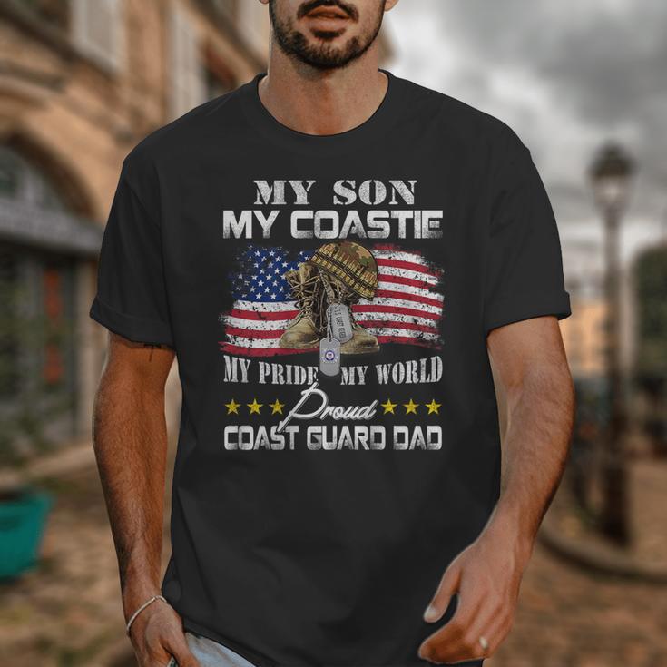 Proud Coast Guard Dad Coast Guard Graduation Dad Unisex T-Shirt