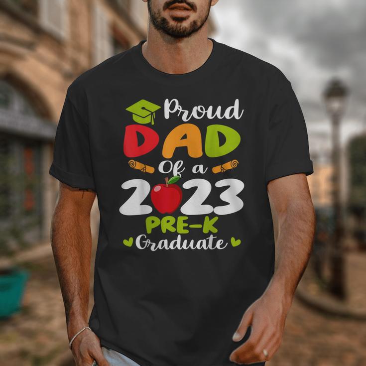 Proud Dad Of 2023 Pre K Graduate Graduation Unisex T-Shirt