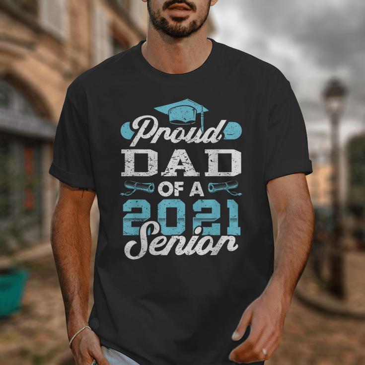 Proud Dad Of a Class Of 2021 Senior Graduate Graduation Unisex T-Shirt