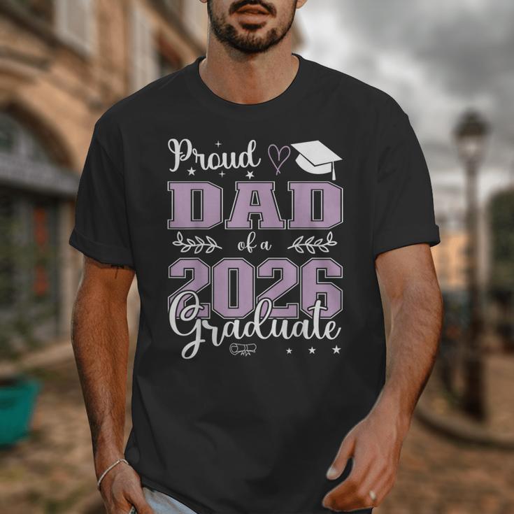 Proud Dad Of a Class Of 2026 Graduate For Graduation Unisex T-Shirt