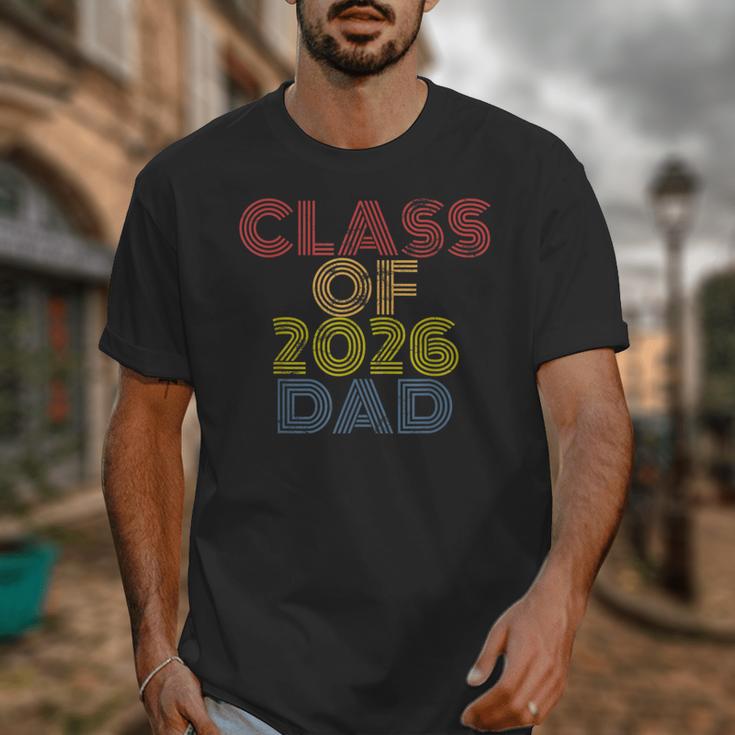 Proud Dad Of A Class Of 2026 Graduate Senior Graduation Unisex T-Shirt
