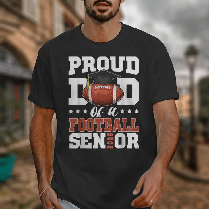 Proud Dad Of a Football Senior 2026 Graduation Unisex T-Shirt