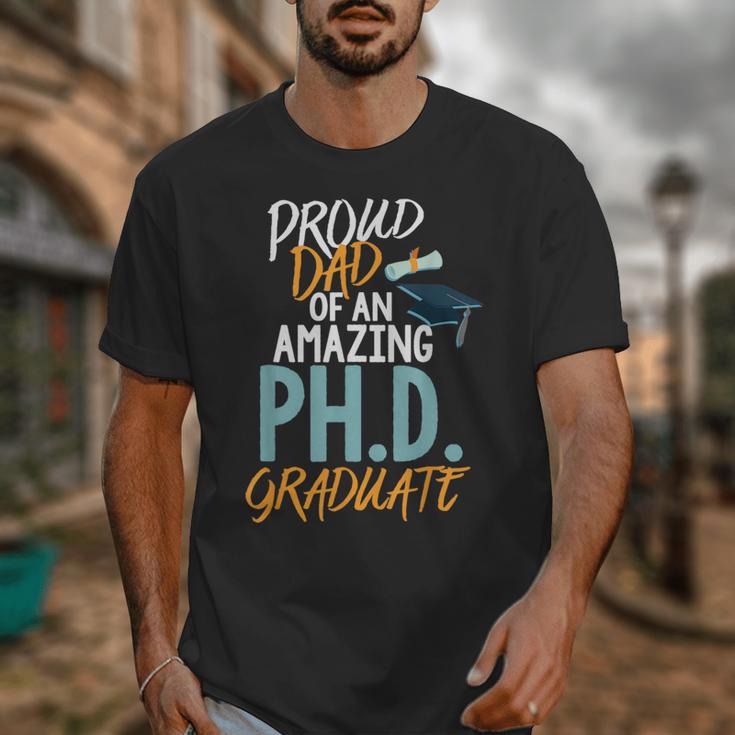 Proud Dad PhD Doctoral Graduation Doctorate Degree EdD PsyD Unisex T-Shirt