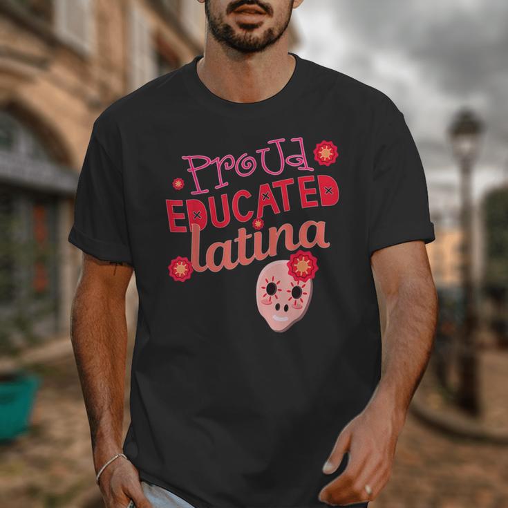 Proud Educated Latina Graduation Masters Degree PhD Unisex T-Shirt