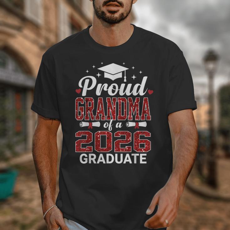 Proud Grandma Of A 2026 Graduate Class Of Graduation Unisex T-Shirt