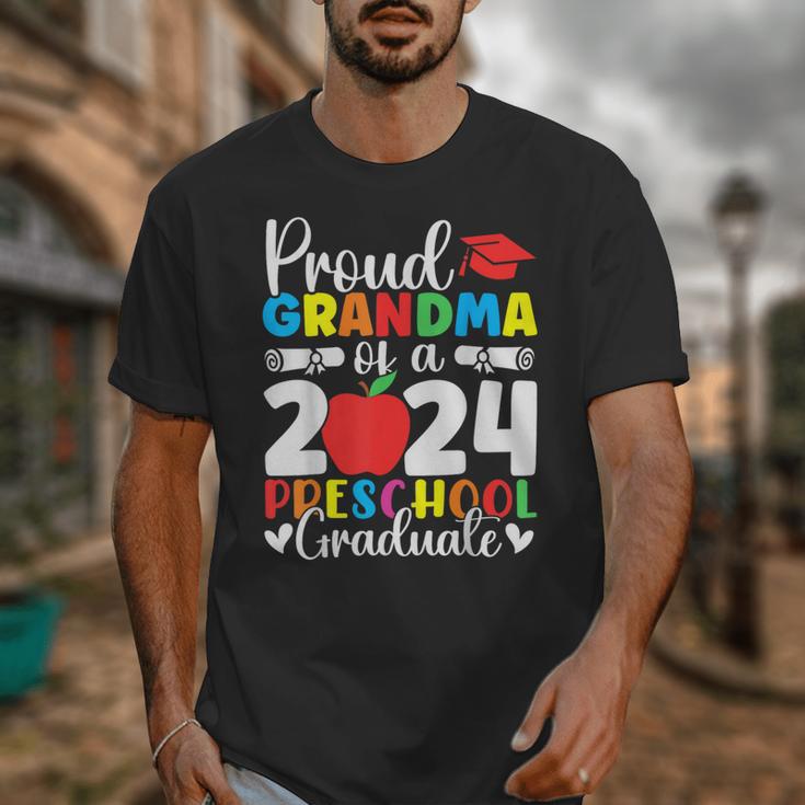 Proud Grandma Of Class Of 2024 Preschool Graduate Graduation Unisex T-Shirt