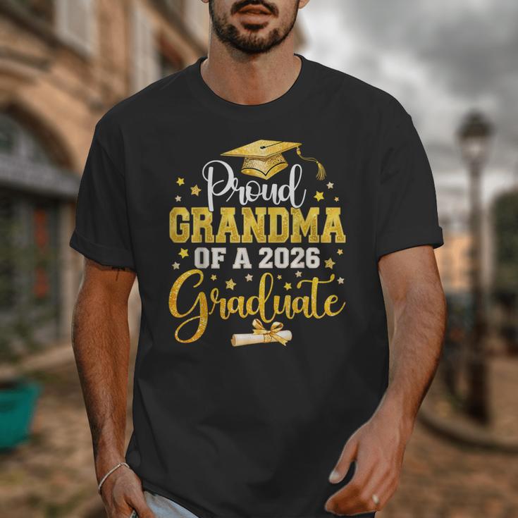 Proud Grandma Of A Class Of 2026 Graduate Senior Graduation Unisex T-Shirt