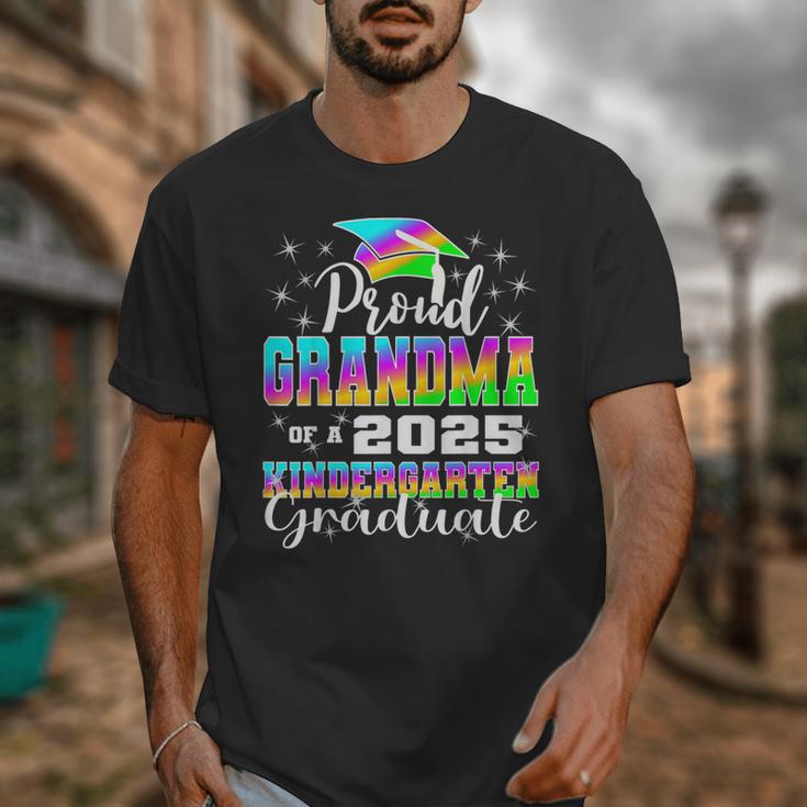 Proud Grandma Of Kindergarten Graduate 2025 Graduation Unisex T-Shirt